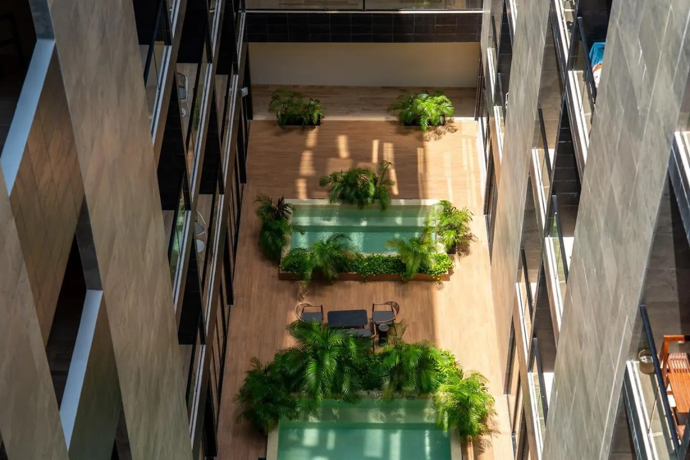 Apartment 2Br Condo W/ Rooftop Oceanview & Centric Location Playa del Carmen